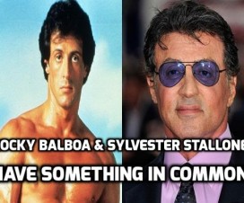 Sylvester Stallone and Rocky Balboa have Something in Common