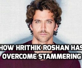 how hrithik roshan has overcome stammering